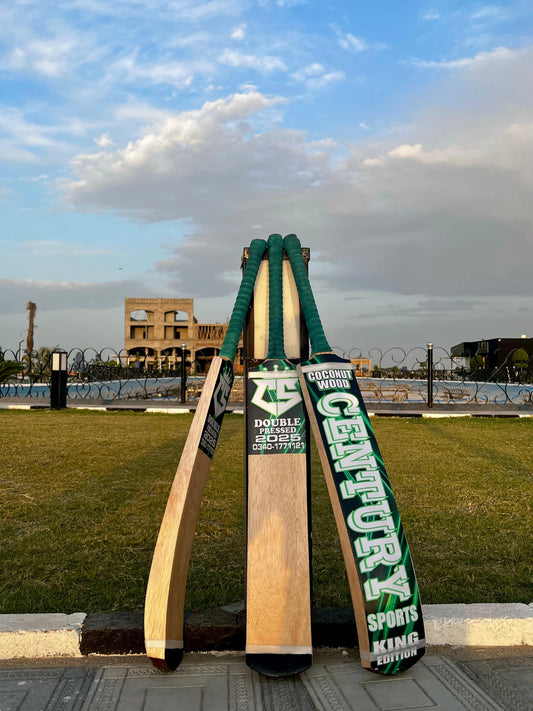 Century Sports Coconut Wood Bat Green Color