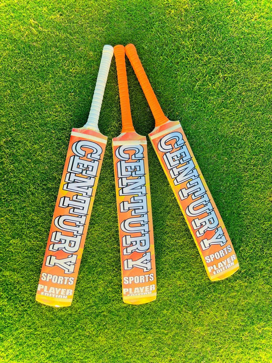 Century Sports Player Edition Rawalakot Wood Bat Yellow Color
